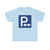 Zeichen 314 - Parkplatz Mitte StVO 1980 (Germany) (Road Sign) T-Shirt