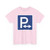 Zeichen 314 - Parkplatz Mitte StVO 1980 (Germany) (Road Sign) T-Shirt