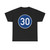 Zeichen 275-30 - Vorgeschriebene Mindestgeschwindigkeit StVO 2017 (Germany) (Road Sign) T-Shirt