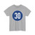 Zeichen 275 - Vorgeschriebene Mindestgeschwindigkeit StVO 1970 (Germany) (Road Sign) T-Shirt
