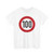 Zeichen 274-100 - Zulässige Höchstgeschwindigkeit StVO 2017 (Germany) (Road Sign) T-Shirt