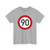 Zeichen 274-90 - Zulässige Höchstgeschwindigkeit StVO 2017 (Germany) (Road Sign) T-Shirt