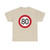 Zeichen 274-80 - Zulässige Höchstgeschwindigkeit StVO 2017 (Germany) (Road Sign) T-Shirt