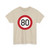Zeichen 274-80 - Zulässige Höchstgeschwindigkeit StVO 2017 (Germany) (Road Sign) T-Shirt