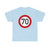 Zeichen 274-70 - Zulässige Höchstgeschwindigkeit StVO 2017 (Germany) (Road Sign) T-Shirt