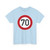 Zeichen 274-70 - Zulässige Höchstgeschwindigkeit StVO 2017 (Germany) (Road Sign) T-Shirt