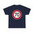 Zeichen 274-70 - Zulässige Höchstgeschwindigkeit StVO 2017 (Germany) (Road Sign) T-Shirt