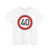 Zeichen 274-54 (Germany) (Road Sign) T-Shirt
