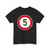 Zeichen 274-50 - Zulässige Höchstgeschwindigkeit 5 km-h StVO 1992 (Germany) (Road Sign) T-Shirt