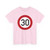 Zeichen 274-30 - Zulässige Höchstgeschwindigkeit StVO 2017 (Germany) (Road Sign) T-Shirt