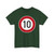 Zeichen 274-10 - Zulässige Höchstgeschwindigkeit StVO 2017 (Germany) (Road Sign) T-Shirt