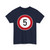Zeichen 274-5 - Zulässige Höchstgeschwindigkeit StVO 2017 (Germany) (Road Sign) T-Shirt