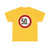 Zeichen 274 - Zulässige Höchstgeschwindigkeit 50 km StVO 1970 (Germany) (Road Sign) T-Shirt