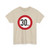 Zeichen 274 - Zulässige Höchstgeschwindigkeit 30 km StVO 1970 (Germany) (Road Sign) T-Shirt