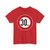 Zeichen 274 - Zulässige Höchstgeschwindigkeit 30 km StVO 1970 (Germany) (Road Sign) T-Shirt