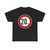 Zeichen 274 - Zulässige Höchstgeschwindigkeit 20 km StVO 1970 (Germany) (Road Sign) T-Shirt