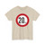 Zeichen 274 - Zulässige Höchstgeschwindigkeit 20 km StVO 1970 (Germany) (Road Sign) T-Shirt