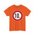 Zeichen 274 - Zulässige Höchstgeschwindigkeit 10 km StVO 1970 (Germany) (Road Sign) T-Shirt
