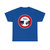 Zeichen 273-70 - Verbot des Unterschreitens des angegebenen Mindestabstandes StVO 2017 (Germany) (Road Sign) T-Shirt