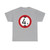 Zeichen 265 - Verbot für Fahrzeuge über angegebene Höhe 4 m StVO 1970 (Germany) (Road Sign) T-Shirt