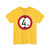 Zeichen 265 - Verbot für Fahrzeuge über angegebene Höhe 4 m StVO 1970 (Germany) (Road Sign) T-Shirt