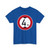 Zeichen 265 - Verbot für Fahrzeuge über angegebene Höhe 4 m StVO 1970 (Germany) (Road Sign) T-Shirt