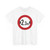 Zeichen 264-23 - Verbot für Fahrzeuge über angegebene tatsächliche Breite StVO 2017 (Germany) (Road Sign) T-Shirt