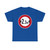 Zeichen 264-23 - Verbot für Fahrzeuge über angegebene tatsächliche Breite StVO 2017 (Germany) (Road Sign) T-Shirt