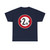 Zeichen 264-2 - Verbot für Fahrzeuge über angegebene tatsächliche Breite StVO 2017 (Germany) (Road Sign) T-Shirt