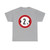 Zeichen 264 - Verbot für Fahrzeuge über angegebene Breite StVO 1970 (Germany) (Road Sign) T-Shirt