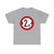 Zeichen 264 - Verbot für Fahrzeuge über angegebene Breite einschließlich Ladung StVO 1992 (Germany) (Road Sign) T-Shirt