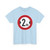 Zeichen 264 - Verbot für Fahrzeuge über angegebene Breite einschließlich Ladung StVO 1992 (Germany) (Road Sign) T-Shirt