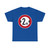 Zeichen 264 - Verbot für Fahrzeuge über angegebene Breite einschließlich Ladung StVO 1992 (Germany) (Road Sign) T-Shirt