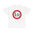 Zeichen 262-55 - Verbot für Fahrzeuge über angegebene tatsächliche Masse StVO 2017 (Germany) (Road Sign) T-Shirt