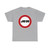 Zeichen 257-57 - Verbot für Lastkraftwagen mit Anhänger StVO 2017 (Germany) (Road Sign) T-Shirt
