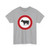 Zeichen 257-53 - Verbot für Viehtrieb StVO 2017 (Germany) (Road Sign) T-Shirt