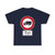 Zeichen 253 - Verbot für Kraftfahrzeuge mit einem zulässigen Gesamtgewicht über 75t StVO 1992 (Germany) (Road Sign) T-Shirt