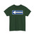 Zeichen 220 - Einbahnstraße linksweisend StVO 1970 (Germany) (Road Sign) T-Shirt