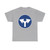 Zeichen 216 - vorgeschriebene Fahrtrichtung - rechts und links StVO 1970 (Germany) (Road Sign) T-Shirt