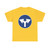 Zeichen 216 - vorgeschriebene Fahrtrichtung - rechts und links StVO 1970 (Germany) (Road Sign) T-Shirt