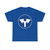 Zeichen 216 - vorgeschriebene Fahrtrichtung - rechts und links StVO 1970 (Germany) (Road Sign) T-Shirt