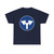 Zeichen 216 - vorgeschriebene Fahrtrichtung - rechts und links StVO 1970 (Germany) (Road Sign) T-Shirt