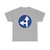 Zeichen 215 - Vorgeschriebene Fahrtrichtung geradeaus und links StVO 1970 (Germany) (Road Sign) T-Shirt