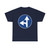 Zeichen 215 - Vorgeschriebene Fahrtrichtung geradeaus und links StVO 1970 (Germany) (Road Sign) T-Shirt