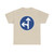 Zeichen 214-10 - Vorgeschriebene Fahrtrichtung geradeaus und links StVO 1992 (Germany) (Road Sign) T-Shirt