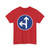 Zeichen 214-10 - Vorgeschriebene Fahrtrichtung geradeaus und links StVO 1992 (Germany) (Road Sign) T-Shirt