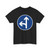 Zeichen 214-10 - Vorgeschriebene Fahrtrichtung geradeaus und links StVO 1992 (Germany) (Road Sign) T-Shirt