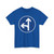 Zeichen 214-10 - Vorgeschriebene Fahrtrichtung geradeaus und links StVO 1992 (Germany) (Road Sign) T-Shirt