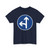 Zeichen 214-10 - Vorgeschriebene Fahrtrichtung geradeaus und links StVO 1992 (Germany) (Road Sign) T-Shirt