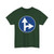 Zeichen 214 - Vorgeschriebene Fahrtrichtung geradeaus und rechts StVO 1970 (Germany) (Road Sign) T-Shirt